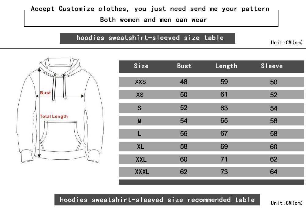 New Customized White Cartoon Picture Men′ S Hoodie