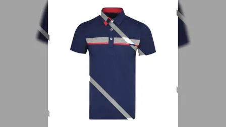 Polo da golf da uomo con logo popolare personalizzate di alta qualità