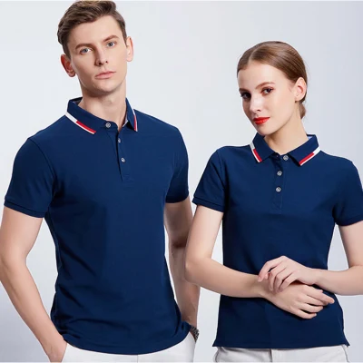 Polo da uomo con logo personalizzato per polo da lavoro, t-shirt, pantaloncini, camicia estiva a maniche corte da lavoro, unisex